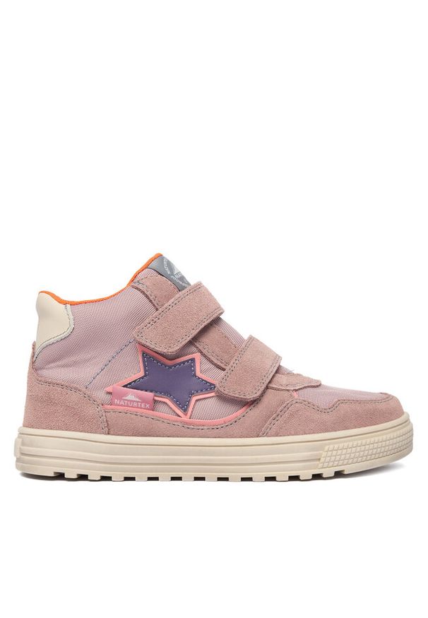 Sneakersy Naturino. Kolor: różowy