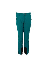 Mountain Regatta damskie trekkingowe spodnie ocieplane. Kolor: niebieski. Materiał: poliester. Sport: wspinaczka #1