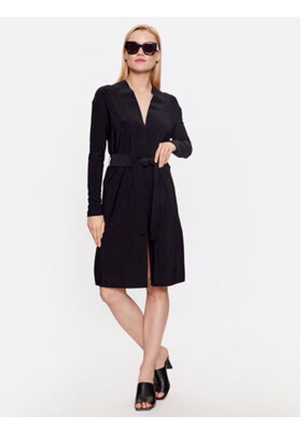 Max Mara Leisure Kardigan Gordon 2339160134 Czarny Regular Fit. Kolor: czarny. Materiał: syntetyk