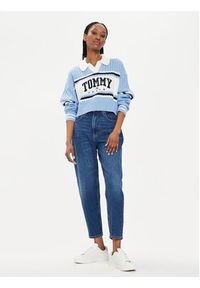 Tommy Jeans Jeansy DW0DW19244 Niebieski Mom Fit. Kolor: niebieski #2