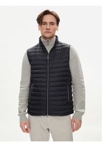 Geox Kamizelka Warrens M4525C T2449 F1624 Granatowy Regular Fit. Kolor: niebieski. Materiał: syntetyk