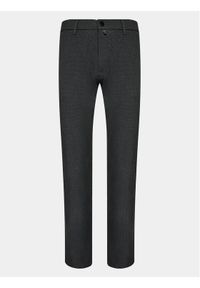 Pierre Cardin Spodnie materiałowe 30100/000/1037 Szary Slim Fit. Kolor: szary. Materiał: syntetyk