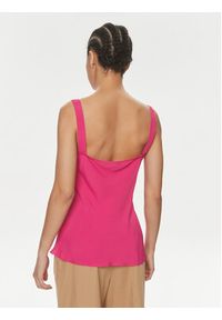 Marella Top Odilia 2413161182 Różowy Regular Fit. Kolor: różowy. Materiał: jedwab #5