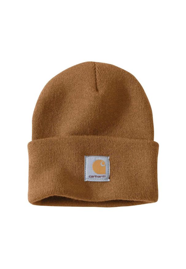 Czapka zimowa Carhartt Acrylic Watch Hat. Kolor: brązowy. Sezon: zima. Styl: sportowy