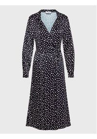Simple Sukienka koszulowa SUD514-03 Czarny Regular Fit. Kolor: czarny. Materiał: wiskoza. Typ sukienki: koszulowe #5