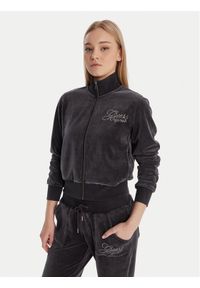 Guess Bluza W6RQ26 KCUF1 Granatowy Regular Fit. Kolor: niebieski. Materiał: syntetyk #1