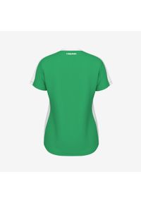 Head - T-Shirt damski TIE-BREAK. Kolor: zielony. Sport: tenis