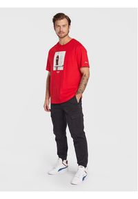 Puma T-Shirt COCA-COLA 536159 Czerwony Regular Fit. Kolor: czerwony. Materiał: bawełna