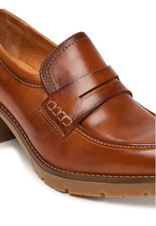 Pikolinos Półbuty W7H-3873C1 Brązowy. Kolor: brązowy. Materiał: skóra