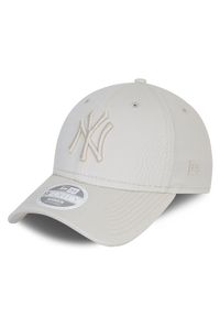New Era Czapka z daszkiem 9FORTY MLB NY New York Yankees 60137667 Beżowy. Kolor: beżowy. Materiał: bawełna, materiał