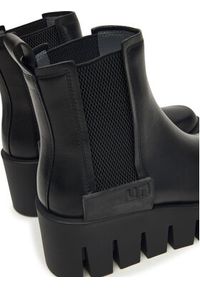 United Nude Botki Grip Chelsea Lo IV 109580116 Czarny. Kolor: czarny. Materiał: skóra