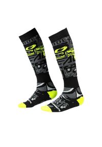 O'NEAL - Skarpety rowerowe narciarskie O'neal Ride black/neon yellow. Kolor: wielokolorowy, czarny, żółty, szary. Sport: narciarstwo #1