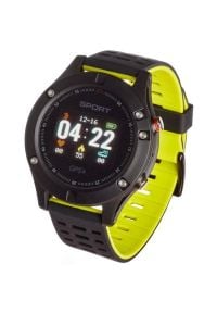 Smartwatch GARETT Sport 25 GPS Czarno-zielony. Rodzaj zegarka: smartwatch. Kolor: czarny, wielokolorowy, zielony. Styl: sportowy #1