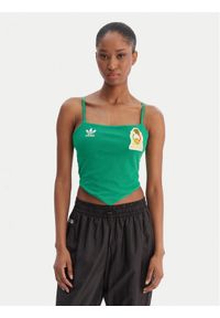 Adidas - adidas Top Mexico Reconstructed Bringback KE2300 Zielony Slim Fit. Kolor: zielony. Materiał: bawełna #1