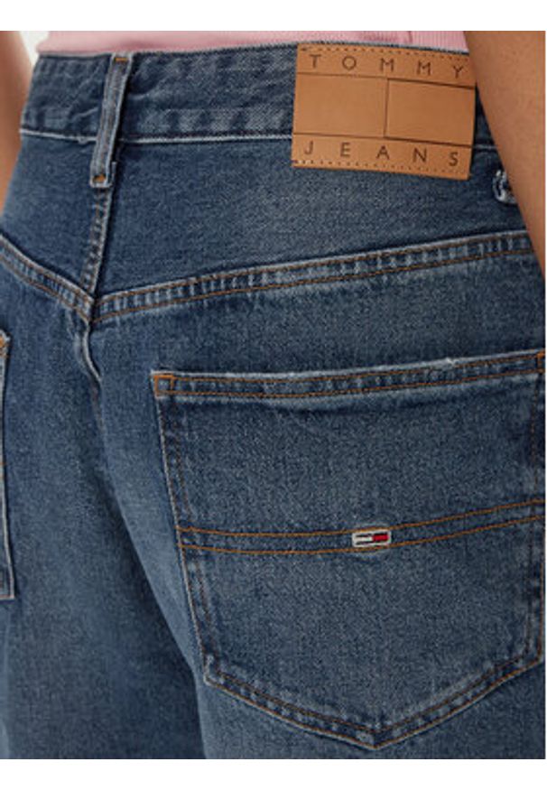 Tommy Jeans Jeansy Mia DW0DW20176 Niebieski Straight Fit. Kolor: niebieski