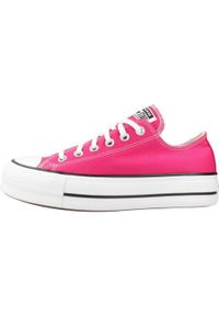Tenisówki Converse Model Ctas Lift Ox Cerise Kolor Rose. Kolor: różowy. Materiał: tkanina