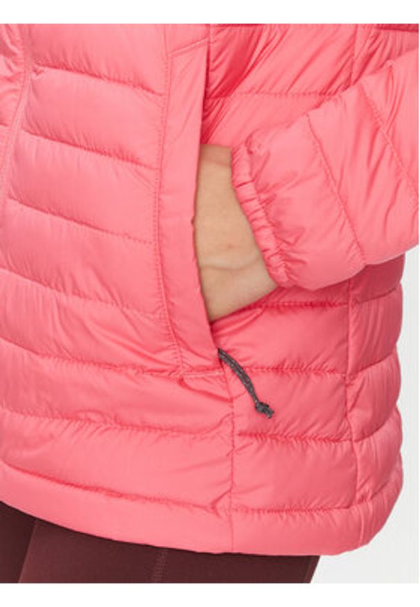 columbia - Columbia Kurtka puchowa Silver Falls™ Hooded Jacket Czerwony Regular Fit. Kolor: czerwony. Materiał: syntetyk
