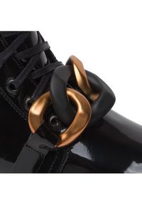 Rage Age Trapery RA-16-06-000415 Czarny. Kolor: czarny. Materiał: skóra, lakier #5