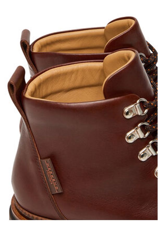 Weekend Max Mara Trzewiki Alain 25257961156 Brązowy. Kolor: brązowy. Materiał: skóra