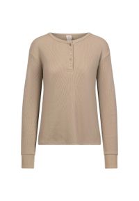 TRESPASS - Damska Bluzka Z Długim Rękawem Morvenna. Kolor: biały. Długość rękawa: długi rękaw. Długość: długie #1