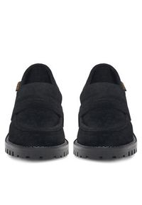 G-Star RAW - G-Star Raw Loafersy WI34-JANELLE-01 Czarny. Kolor: czarny. Materiał: skóra, zamsz #7