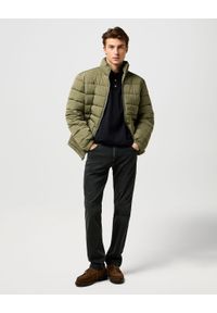 Wrangler - MESKA KOSZULKA WRANGLER LS POLO SHIRT BLACK 112371395. Typ kołnierza: polo #2