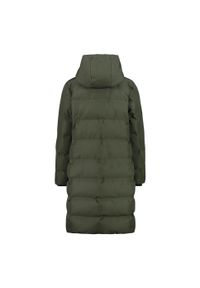 Płaszcz damski turystyczne CMP 34K0096. Kolor: zielony. Sport: turystyka piesza