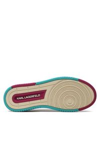 Karl Lagerfeld - KARL LAGERFELD Sneakersy KL63021 Kolorowy. Materiał: skóra. Wzór: kolorowy #2