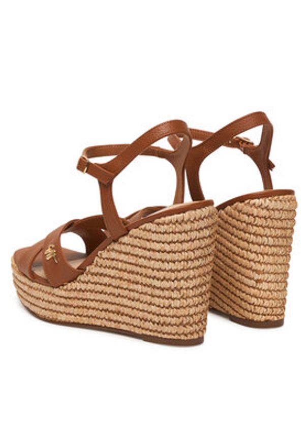 Steve Madden Espadryle 11005570 Brązowy. Kolor: brązowy. Materiał: skóra