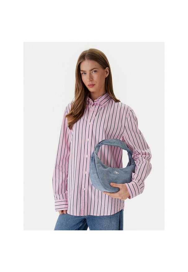 Torebka Calvin Klein. Kolor: niebieski