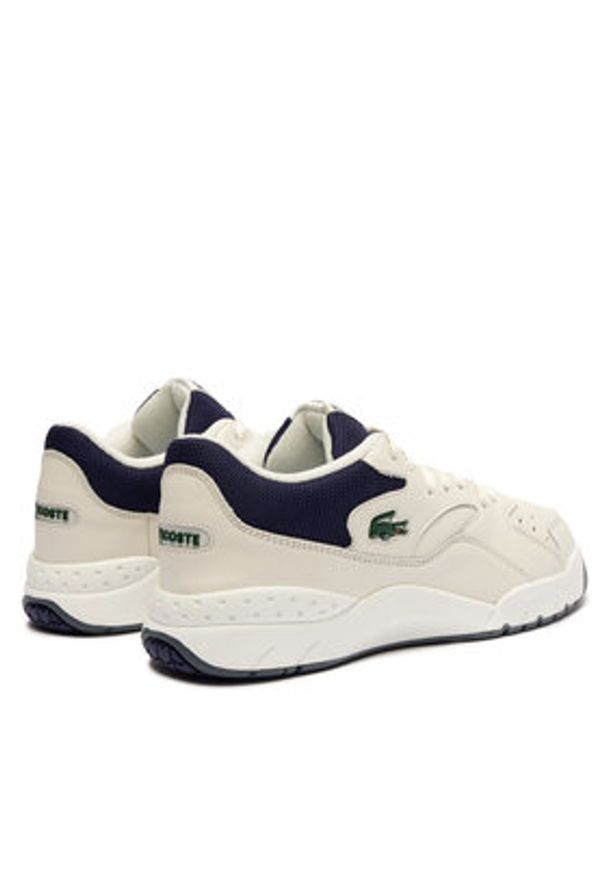 Lacoste Sneakersy Aceline 96 747SMA0036 Écru. Materiał: skóra