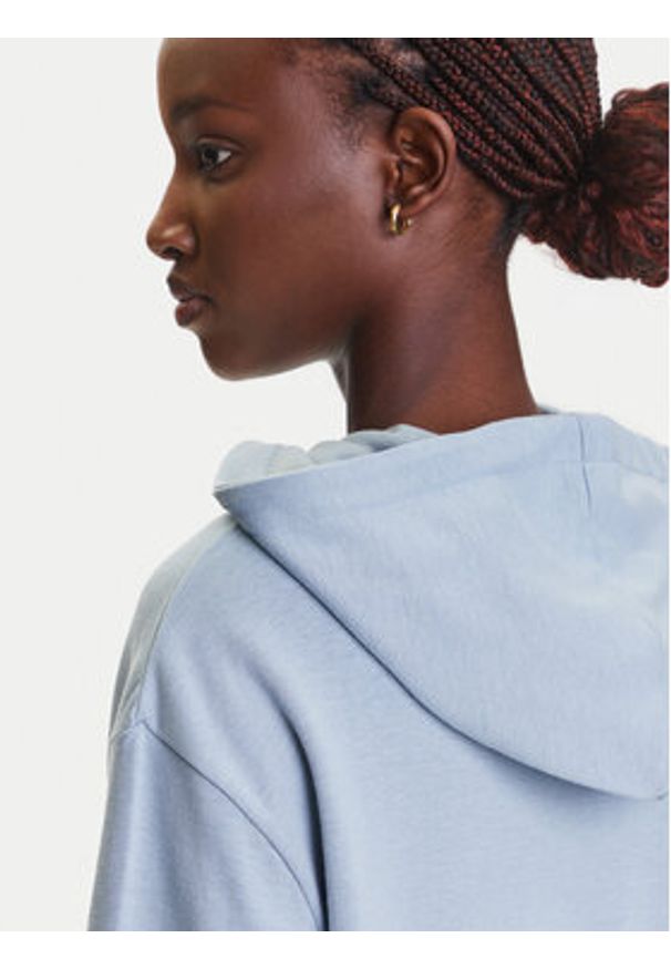 BOSS Bluza CP Stripe 50524760 Błękitny Regular Fit. Kolor: niebieski. Materiał: bawełna