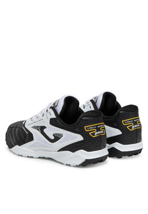 Joma Buty do piłki nożnej Cancha 2501 CANS2501TF Czarny. Kolor: czarny. Materiał: skóra