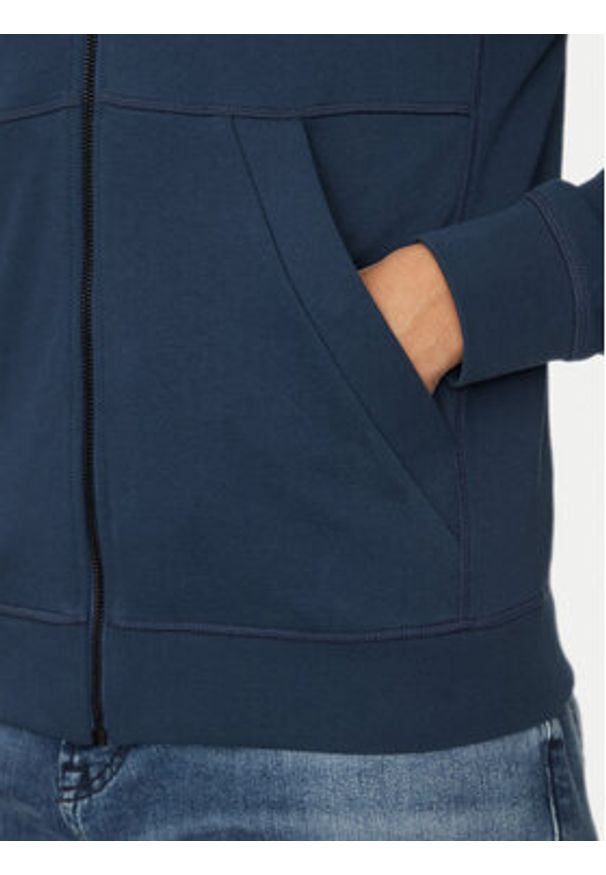BOSS Bluza Zetalky 50508578 Niebieski Regular Fit. Kolor: niebieski. Materiał: bawełna