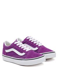 Vans Tenisówki Old Skool VN000CYVE2T1 Fioletowy. Kolor: fioletowy. Materiał: zamsz, skóra #4