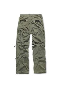 Spodnie trekkingowe męskie Brandit 3w1 Savannah Olive. Kolor: zielony. Sport: turystyka piesza
