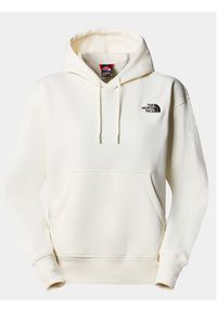 The North Face Bluza Essential NF0A7ZJD Écru Relaxed Fit. Materiał: bawełna, syntetyk #3