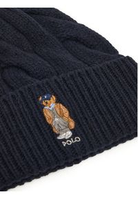Polo Ralph Lauren Czapka 455981433002 Granatowy. Kolor: niebieski. Materiał: wełna #3