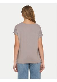 only - ONLY T-Shirt Moster 15106662 Beżowy Loose Fit. Kolor: beżowy. Materiał: wiskoza #4
