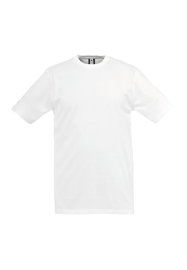 UHLSPORT - Koszulka Uhlsport Teamsport. Kolor: biały. Materiał: bawełna. Sport: fitness, piłka nożna