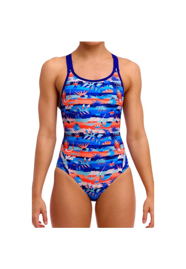 FUNKITA - Strój kąpielowy Funkita Forever Fossil - Eclipse. Kolor: niebieski