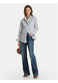 Lauren Ralph Lauren - LAUREN RALPH LAUREN Koszula 200P13836001 Niebieski jasny Regular Fit. Kolor: niebieski. Materiał: bawełna #6