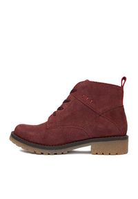 Lasocki Trzewiki CEO-WI16-GIRO-08 Bordowy. Kolor: czerwony. Materiał: zamsz, skóra #3
