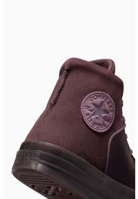 Converse trampki skórzane Chuck 70 Marquis kolor brązowy A05619C. Kolor: brązowy. Materiał: skóra #3