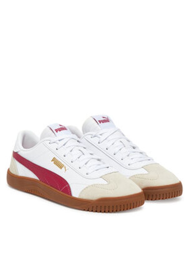 Puma Sneakersy Club 5v5 SD 395104 15 Biały. Kolor: biały. Materiał: zamsz, skóra