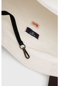 Superdry torba kolor biały. Kolor: biały. Wzór: nadruk #2