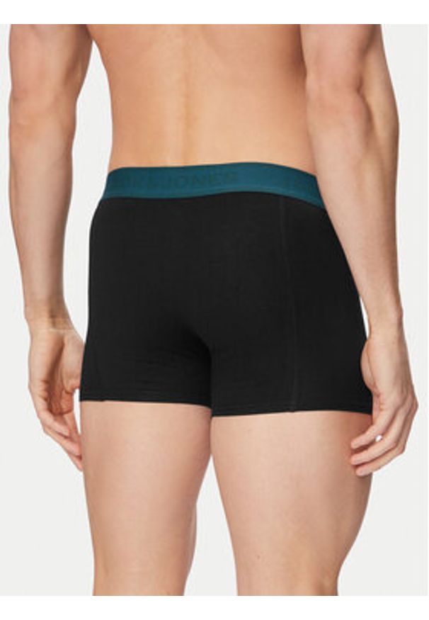 Jack & Jones Komplet bokserek Solid 12294699 Czarny. Kolor: czarny. Materiał: bawełna