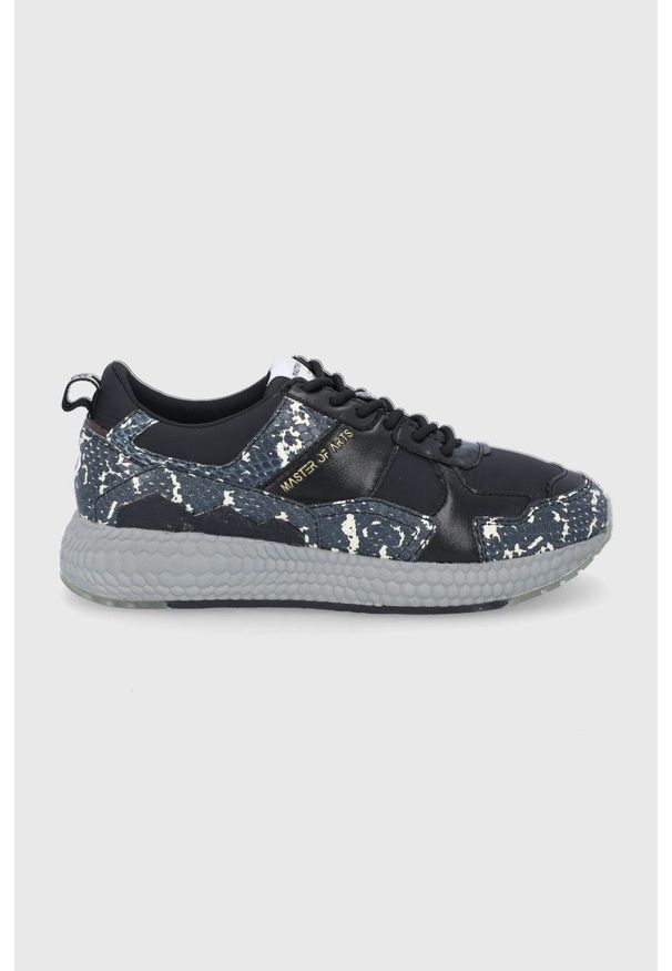 MOA Concept - Buty. Zapięcie: sznurówki. Kolor: czarny. Materiał: skóra, guma