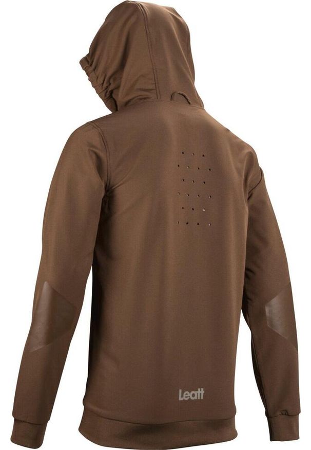 Bluza rowerowa (z kapturem) LEATT Hoodie MTB Gravity 3.0. Typ kołnierza: kaptur. Kolor: brązowy
