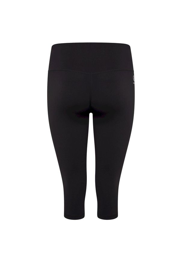 DARE 2B - Damskie Legginsy Do Ćwiczeń 3/4 Influential. Kolor: czarny